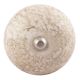 White Marble Ceramic Floral Wine Stopper